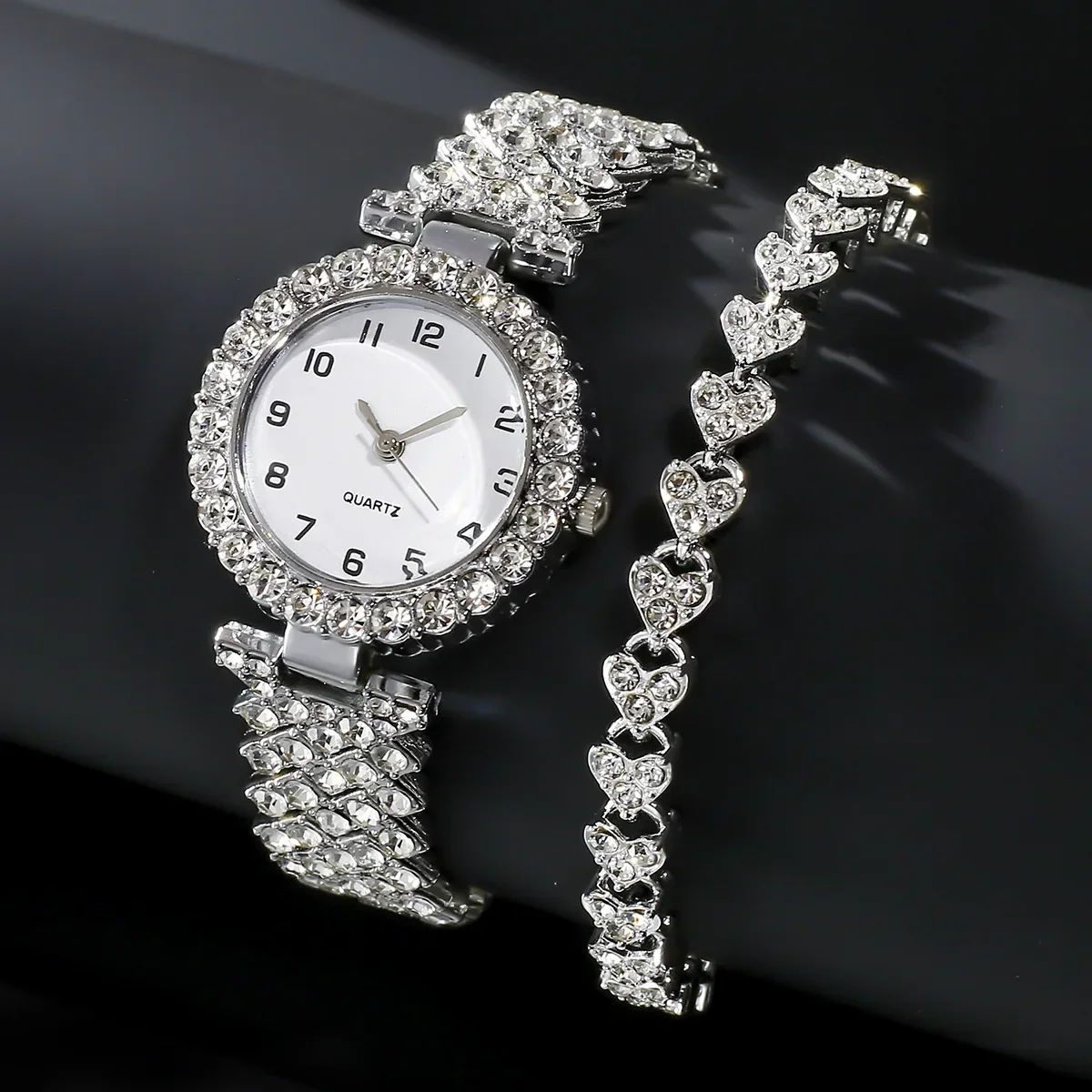 Luxury Watch Kit - 1 stücke/2 stücke Luxus Mode Frauen