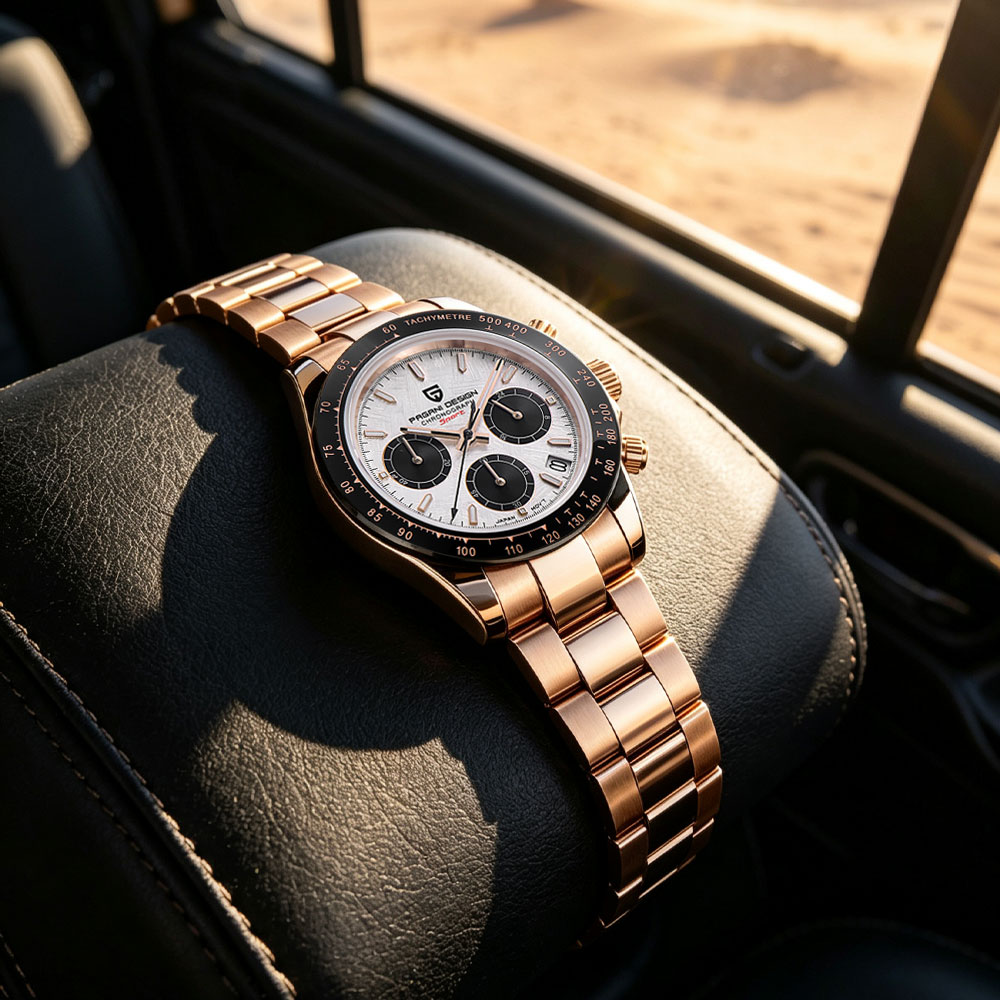 Luxury Watch For Men - Top-Marke PAGANI DESIGN Luxus-Herrenuhr Multifunktionaler Chronograph