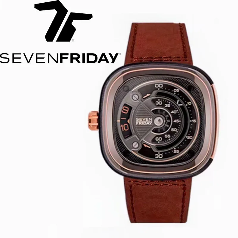 Luxury Watch Winder - Sieben Friday Uhr m2b/01 Männer voll