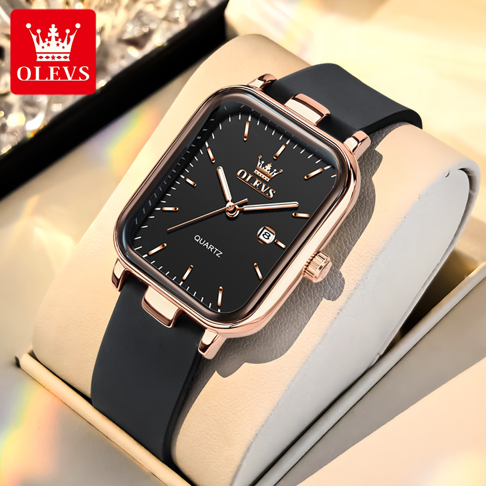 OLEVS Luxusuhr für Damen, rech – Quiet Luxury Watch Bewertung und Preis