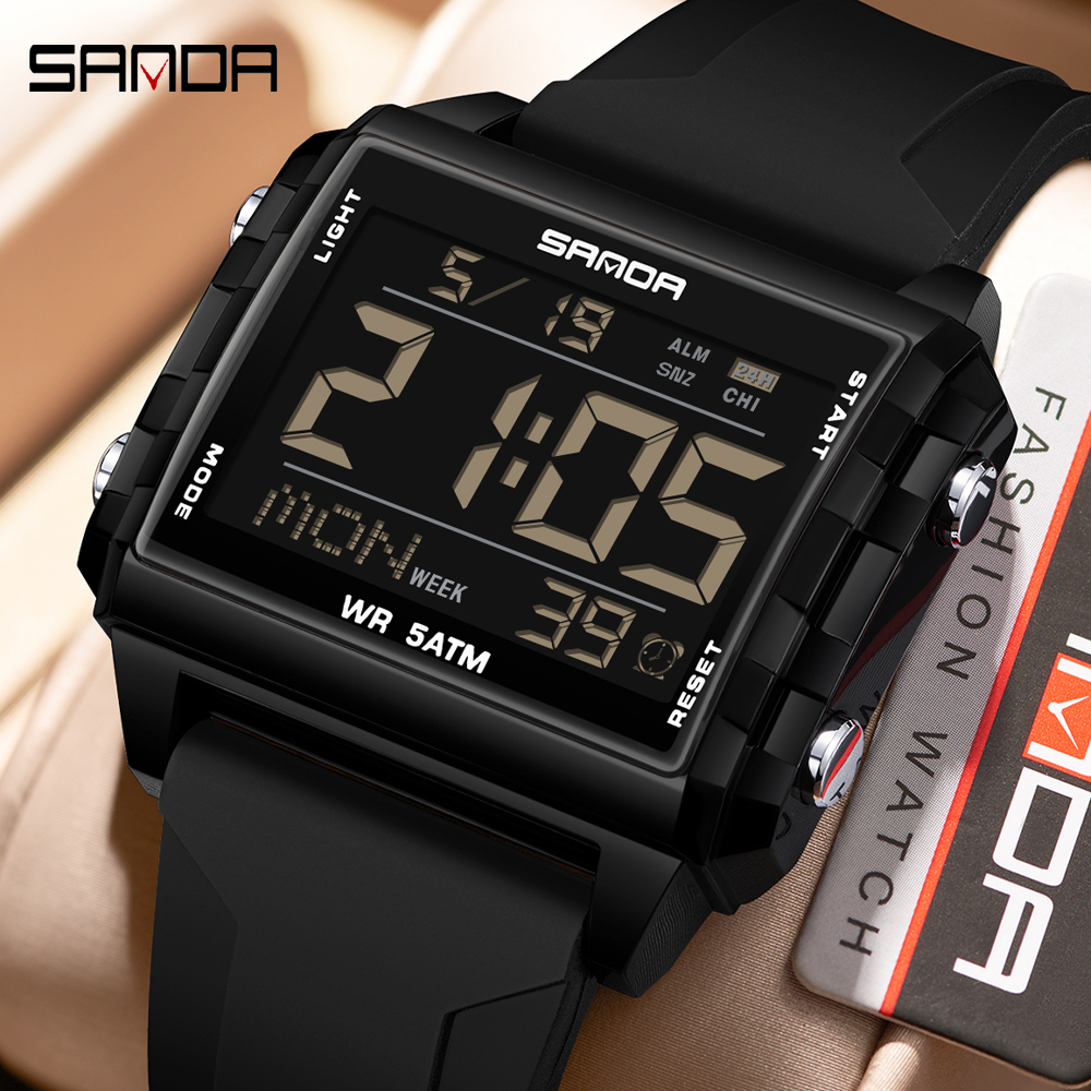 SANDA Marke Mode LED Uhr für M – Luxury Watch Brands In World Bewertung und Preis