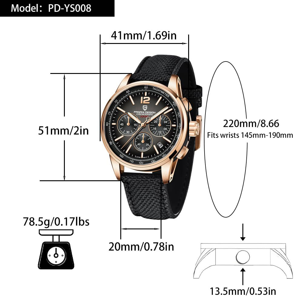 PAGANI DESIGN Neue Herrenuhr 4 – Luxury Watch For Men Bewertung und Preis