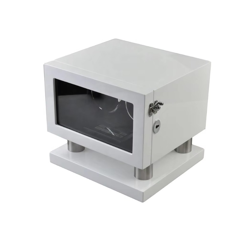Weiß-Braune Leder-Uhrenbeweger – Luxury Watch Winder Bewertung und Preis