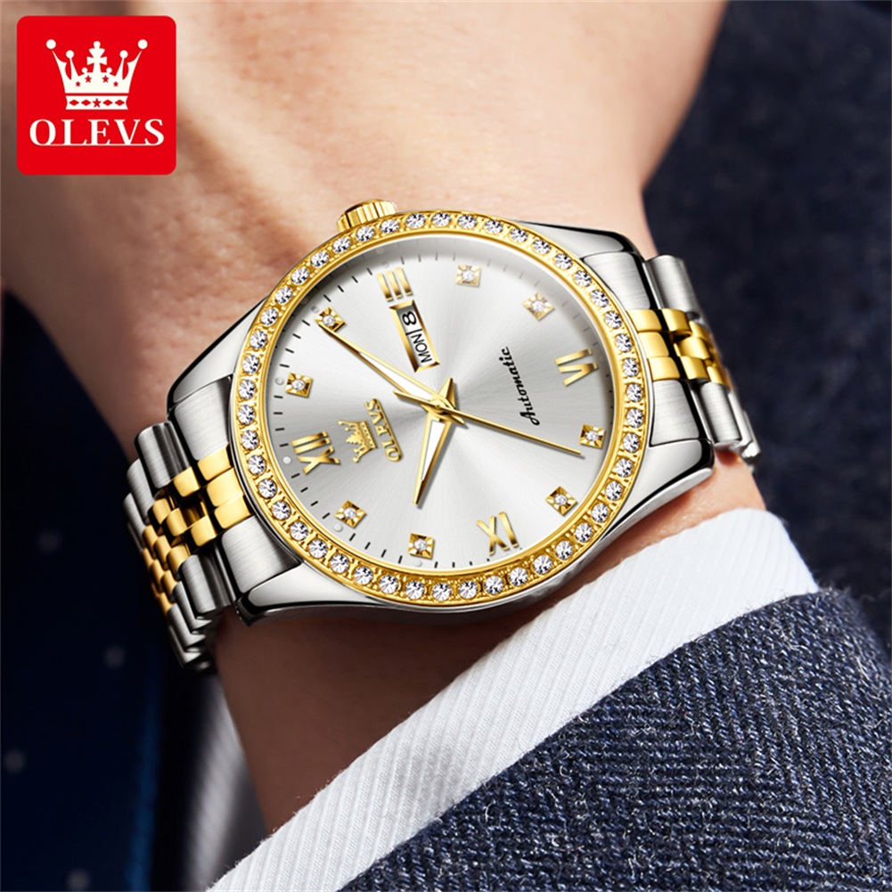OLEVS7012 Diamant Automatische – Luxury Watch Winder Bewertung und Preis