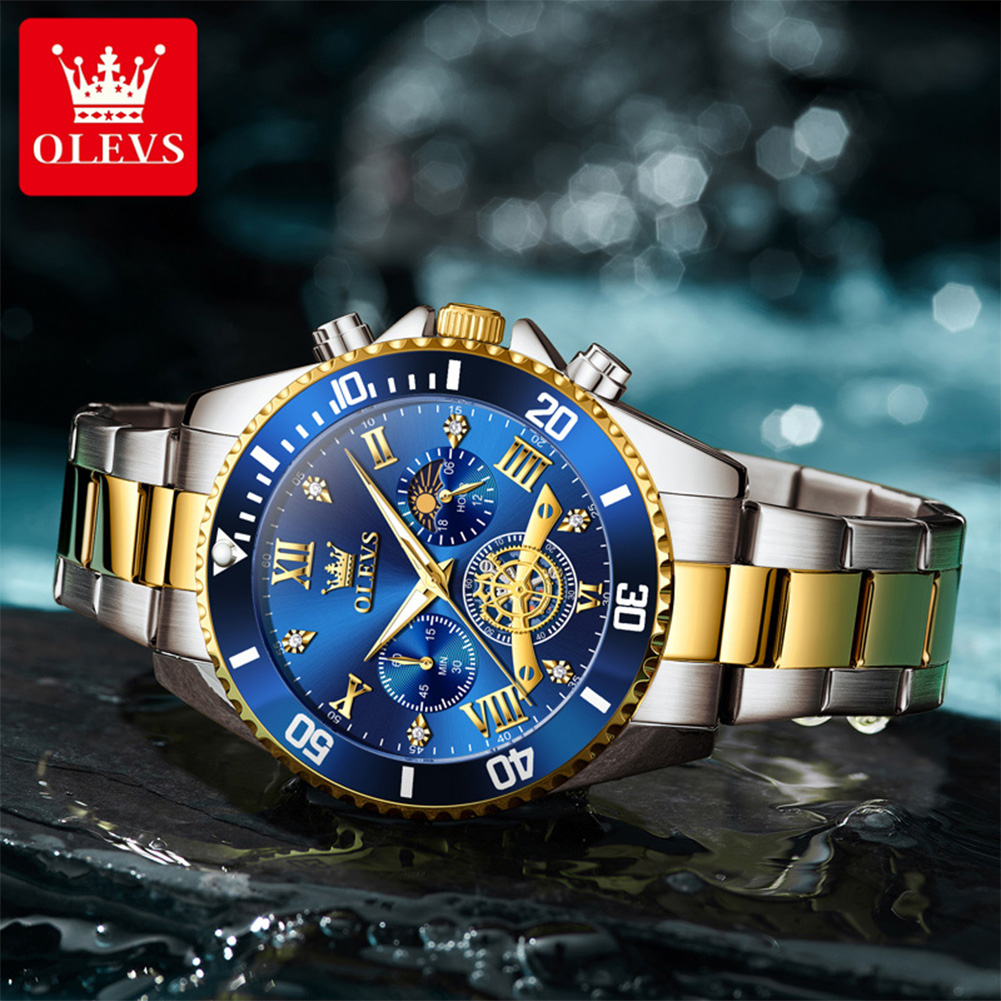 Luxuriöse OLEVS Quarz-Armbandu – Luxury Watch Winder Bewertung und Preis